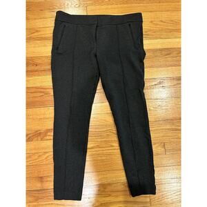 Loft 16 Tall Black Skinny Pant Unique Detail Business Casual Comfy Fit